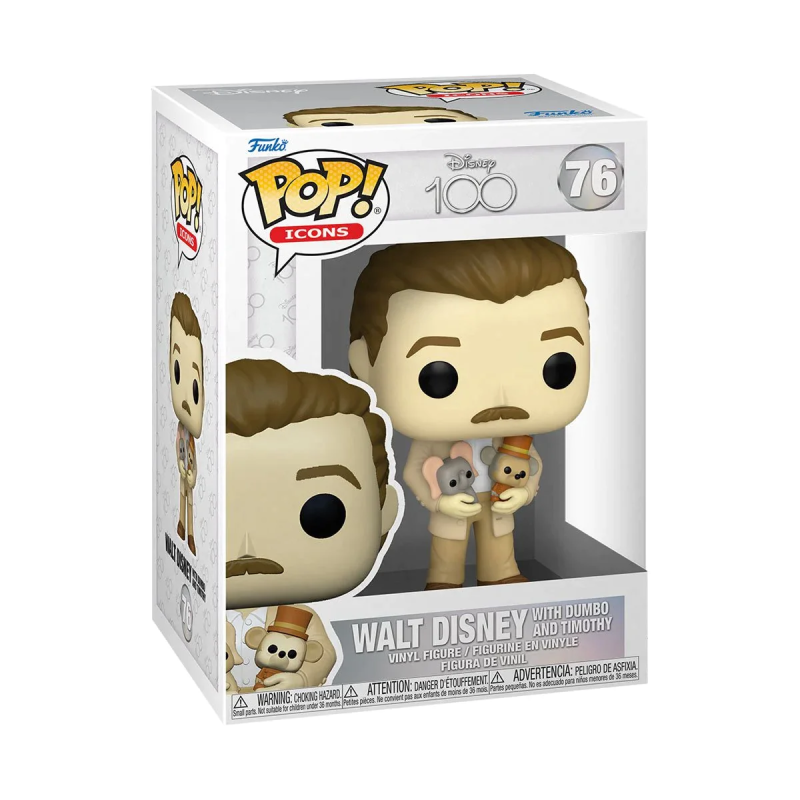Funko Pop Walt Disney W/ Dumbo and Timothy