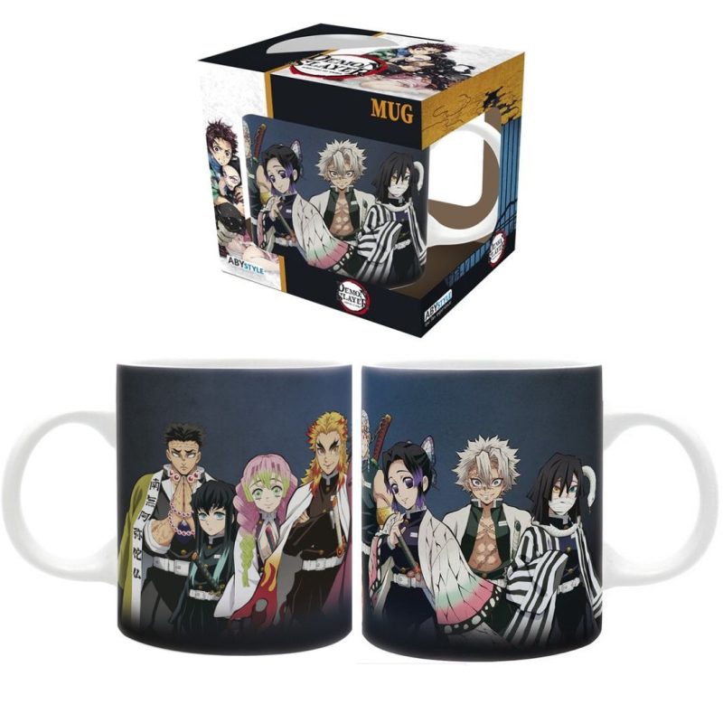 Taza Mug Pillares Demon Slayer
