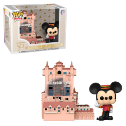 Funko Pop Hollywood Tower Hotel and Mickey Mouse