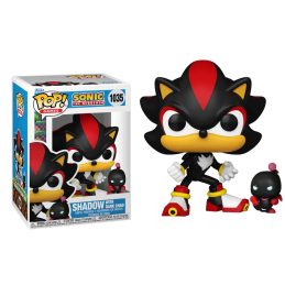 Funko Pop Shadow with Dark Chao Sonic