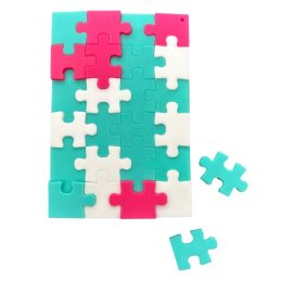Libreta Puzzle Turquesa
