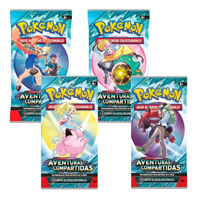 1 Sobre de Cartas Pokemon Aventuras Compartidas