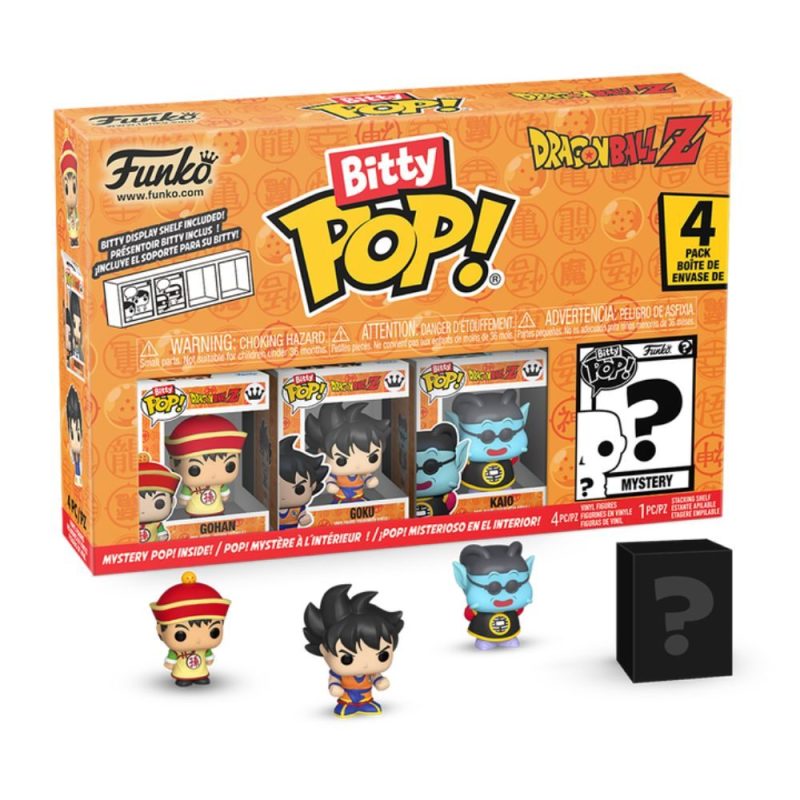 Bitty Pop Dragonball Z Gohan 4 Pk