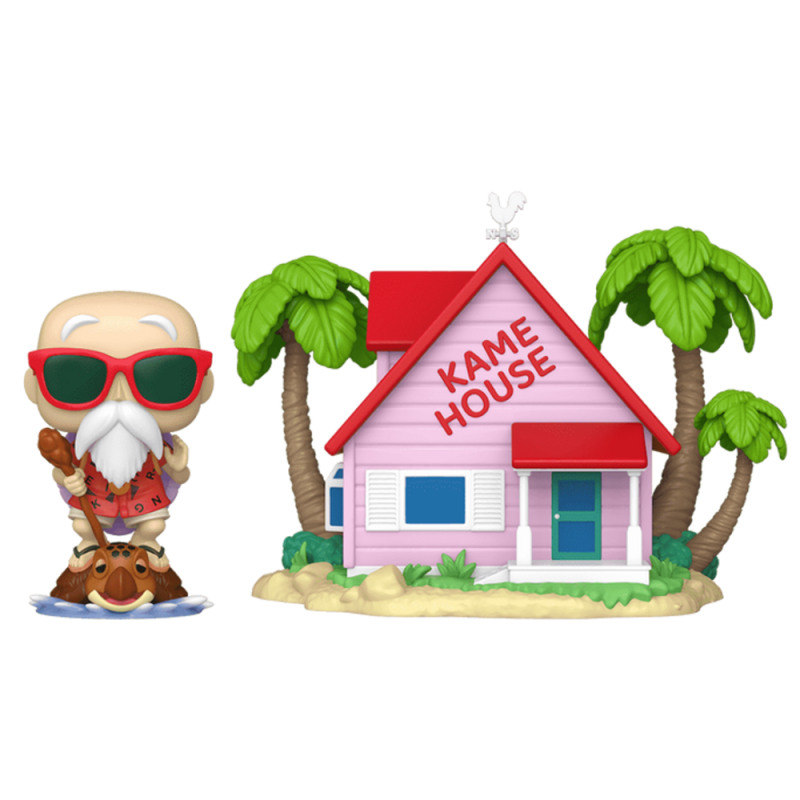 Funko Pop Master Roshi At Kame House Dragon Ball