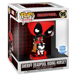 Funko Pop Rides Sheriff Deadpool Riding Horsey SE