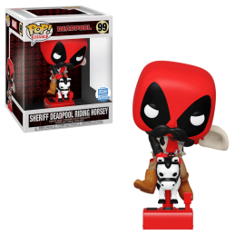 Funko Pop Rides Sheriff Deadpool Riding Horsey SE