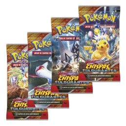 1 Sobre De 10 Cartas Chispas Fulgurantes Pokemon TCG Español