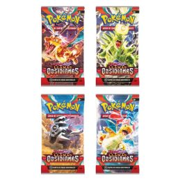1 Sobre De 10 Cartas Llamas Obsidianas Pokemon TCG Español