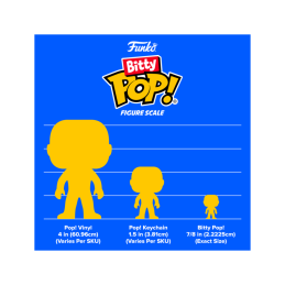 Bitty Pop The Simpsons Itchy 4 Pk