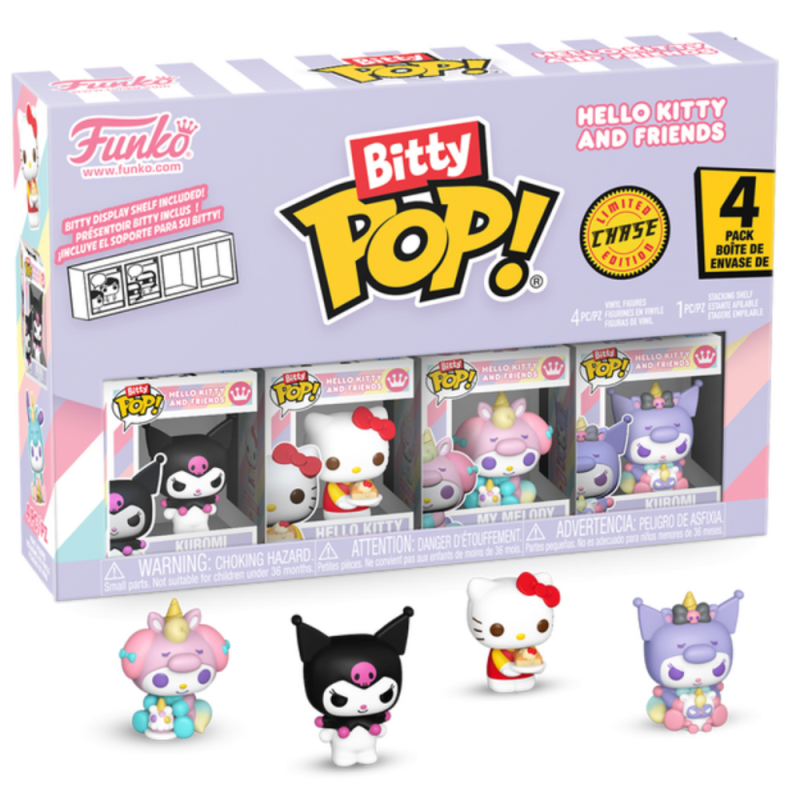 Bitty Pop Hello Kitty and Friends Kuromi 4 PK