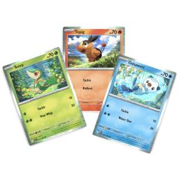 Pokemon TCG Negro y Blanco Teselia Tepig Coleccion Con Poster Español