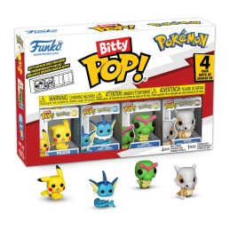 Bitty Pop Pokemon Pikachu 4PK