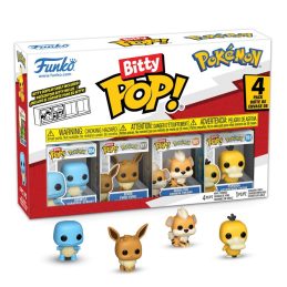 Bitty Pop Pokemon Squirtle 4PK