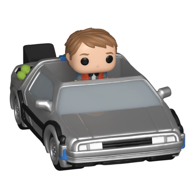 Bitty Pop Marty McFly  Delorean Time Machine Back To The Future