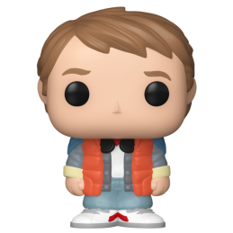 Bitty Pop Marty McFly  Delorean Time Machine Back To The Future