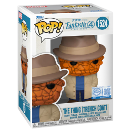 Funko Pop The Thing Trench Coat Fantastic Four