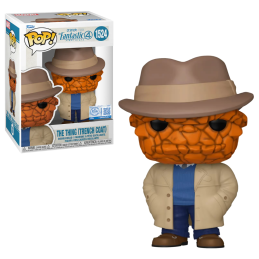 Funko Pop The Thing Trench Coat Fantastic Four