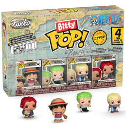 Bitty Pop One Piece Monkey D Luffy 4 PK