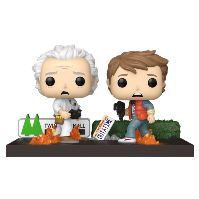 Funko Pop Doc and Marty Movie Moment Back to the Future