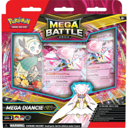 Mazo Mega Combate Mega Diancie EX Español Pokemon TCG