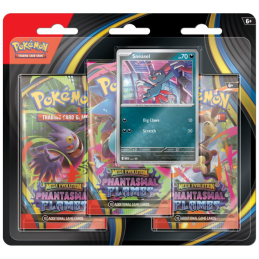 Pokemon TCG Phantasmal Flames Sneasel 3 Pack Blister Ingles