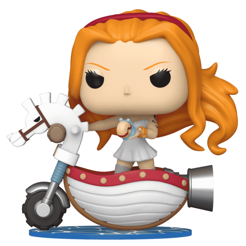 Funko Pop Nami With White Hobby Horse LE One Piece