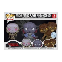 Funko Pop Vecna Mind Flayer Demogorgon 3 Pack - Dungeons & Dragons