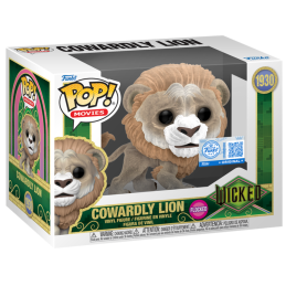 Funko Pop Cowardly Lion Flocked Wicked