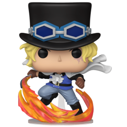 Funko Pop Sabo Attacking with Pipe One Piece