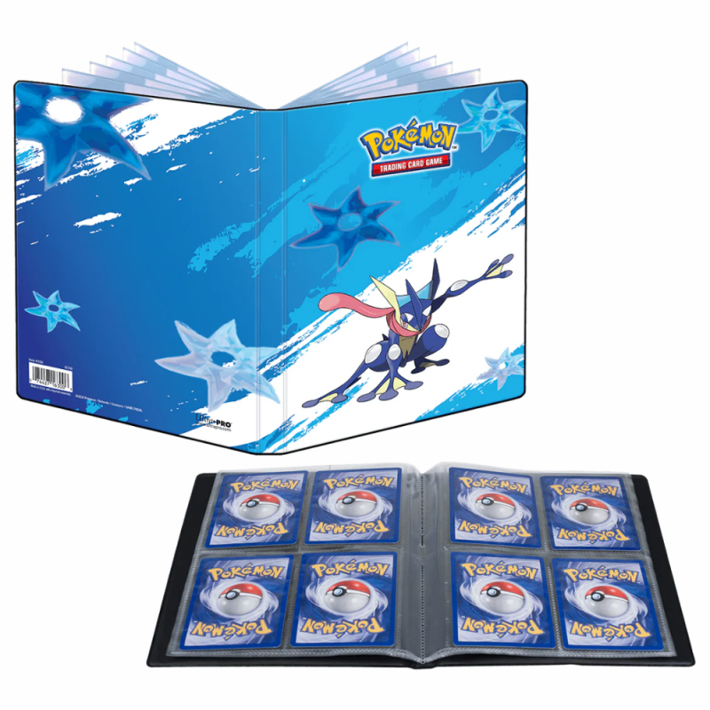 Folder de Cartas de 4 Bolsillos Ultra Pro Greninja Pokemon TCG