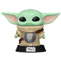 Funko Pop Grogu with Mudhorn Chest Armor Mandalorian & Grogu