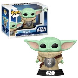 Funko Pop Grogu with Mudhorn Chest Armor Mandalorian & Grogu
