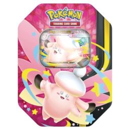 Pokemon TCG Moonlight Mega Clefable Tin Ingles