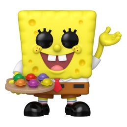 Funko Pop Spongebob With Pretty Patties Glows - Bob Esponja