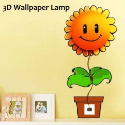 Lámpara de pared de Girasol