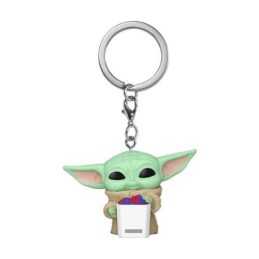 Llavero Funko Grogu With Snack - The Mandalorian and Grogu