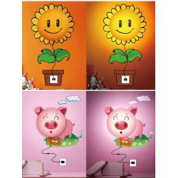 Lámpara de pared de Girasol