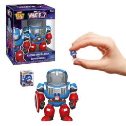 Bitty Pop Bitty Bot Captain America Mech - Marvel