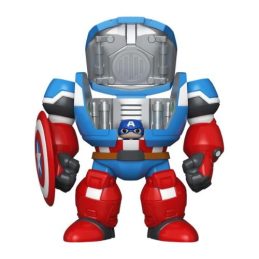 Bitty Pop Bitty Bot Captain America Mech - Marvel