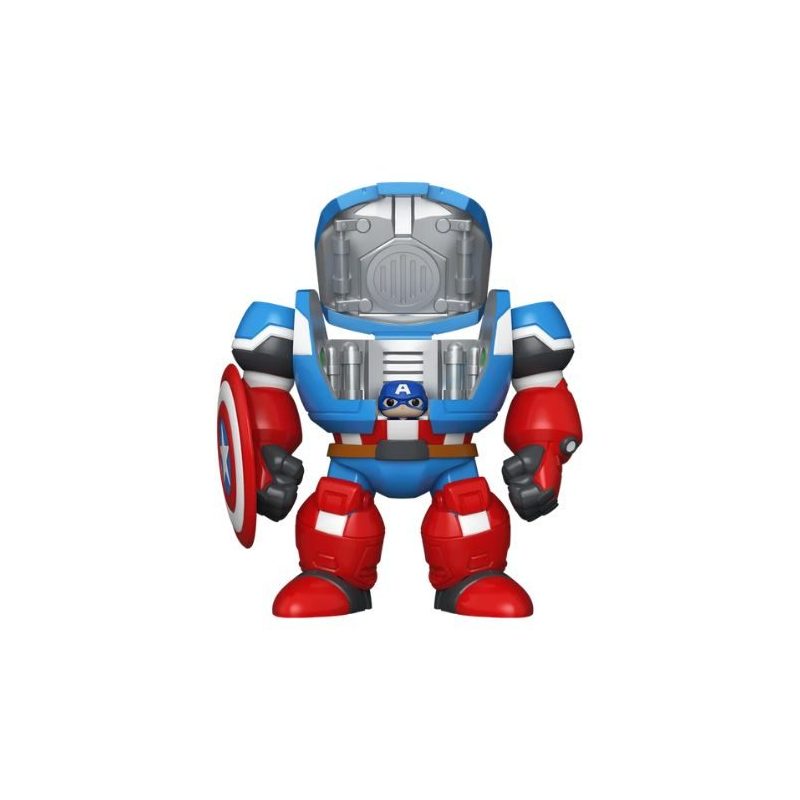 Bitty Pop Bitty Bot Captain America Mech - Marvel