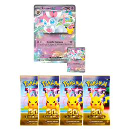 Pokemon TCG 30th Celebration  Sylveon ex EX Box Español