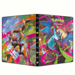 Binder de Cartas de 9 Bolsillos Ultra Pro Phantasmal Flames Pokemon TCG