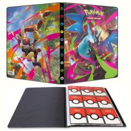 Binder de Cartas de 9 Bolsillos Ultra Pro Phantasmal Flames Pokemon TCG