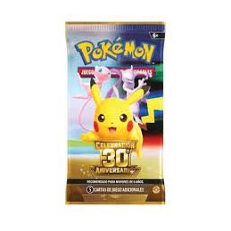 1 Sobre de 5 Cartas 30th Celebration Pokemon TCG en Español