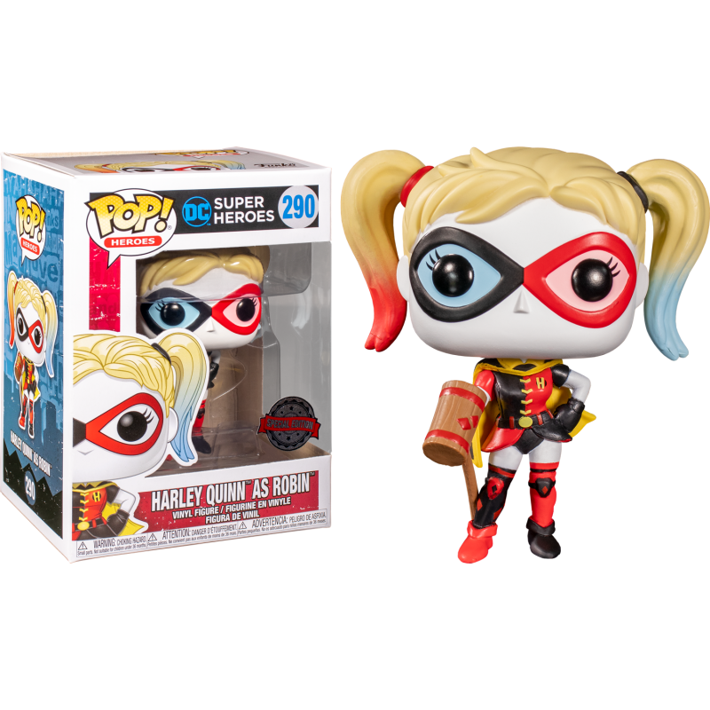 Funko Pop Harley Quinn As Robin