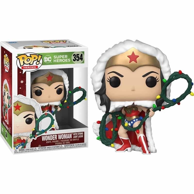 Funko Pop Wonder Woman With String Light Lasso