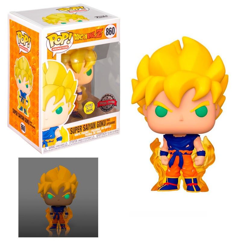Funko Pop Super Saiyan Kale Glows in the Dark