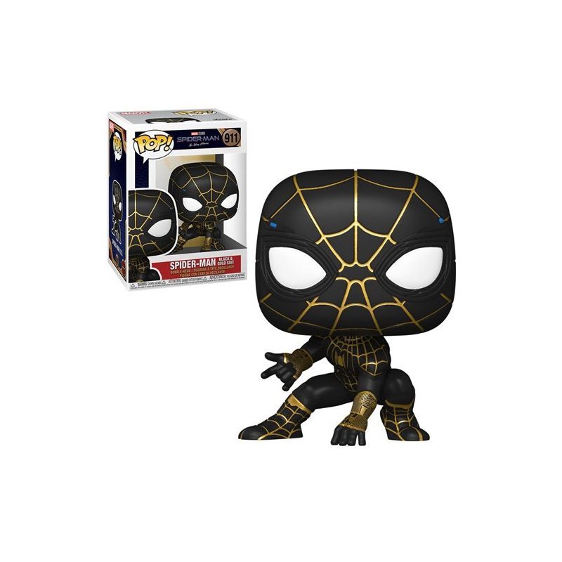 Funko Pop Spiderman Black Gold Suit No Way Home
