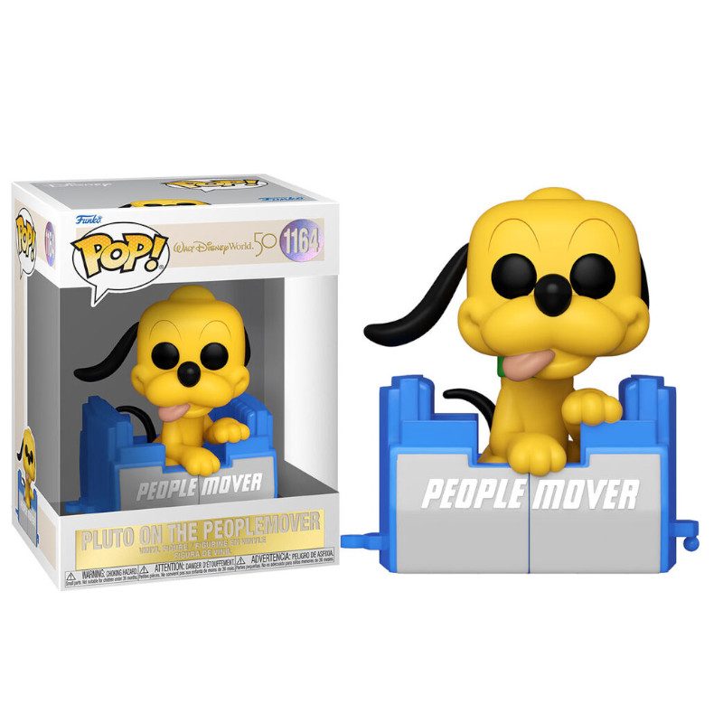 Funko Pop Pluto on the Peoplemover